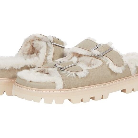 NIB [Dolce Vita] Neelo Slip-On Indoor/Outdoor Platform Sandals Womens Sz 8.5 - Picture 2 of 9